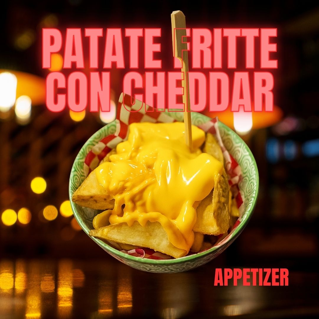 Patate Fritte al Cheddar